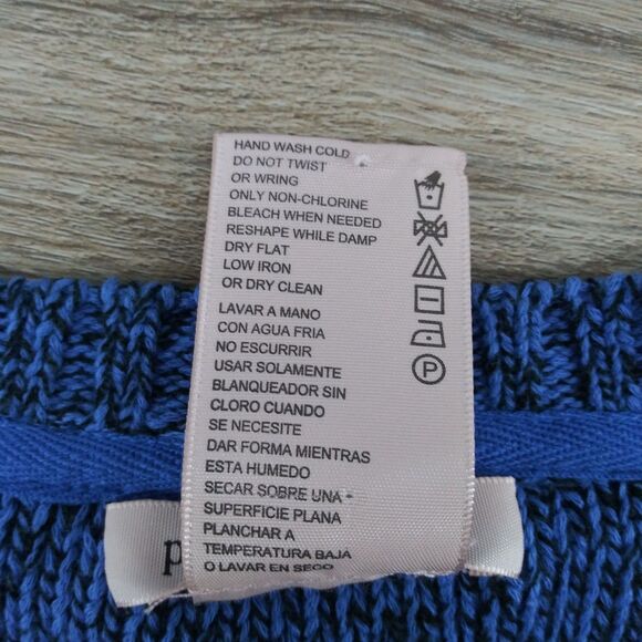 Philosophy Sweater Womens Large Blue Long Sleeve NEW - Picture 5 of 6